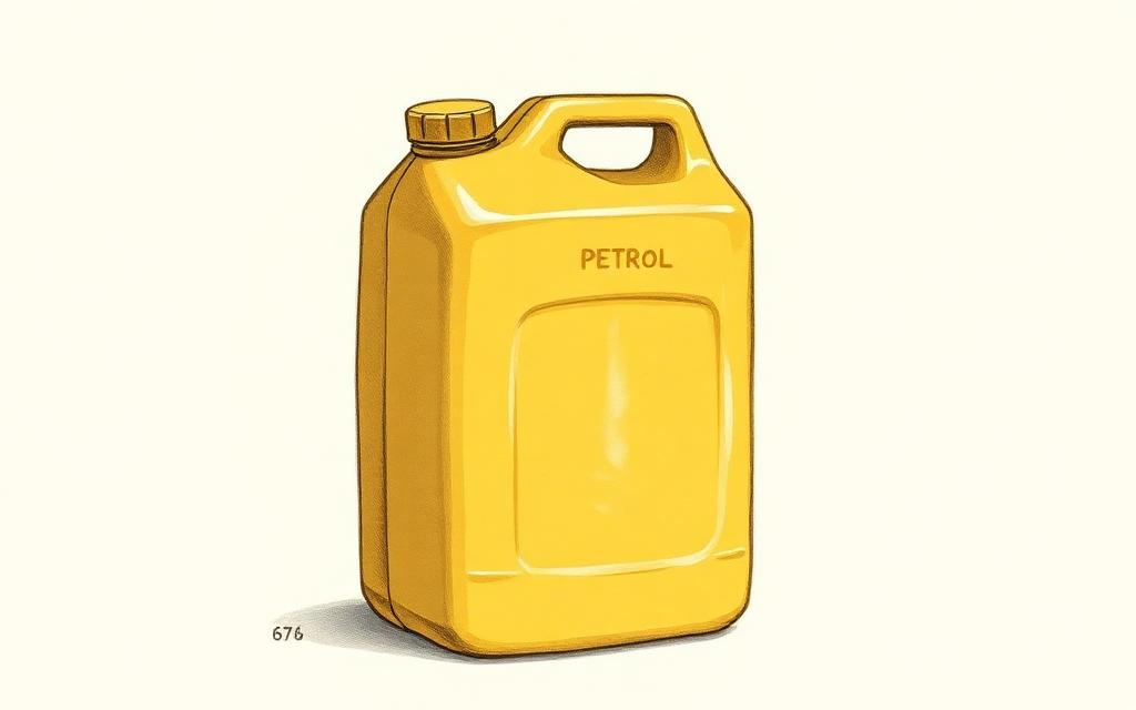 A litre of petrol